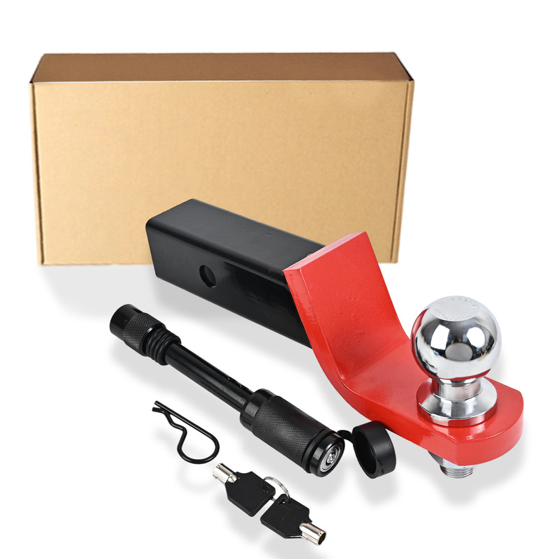 Off-Road Modified Vehicle Parts: 2inch Ball Joint Hollow Trailer Arm Welding Hitch Hook Modification Parts for Off-Road Vehicles