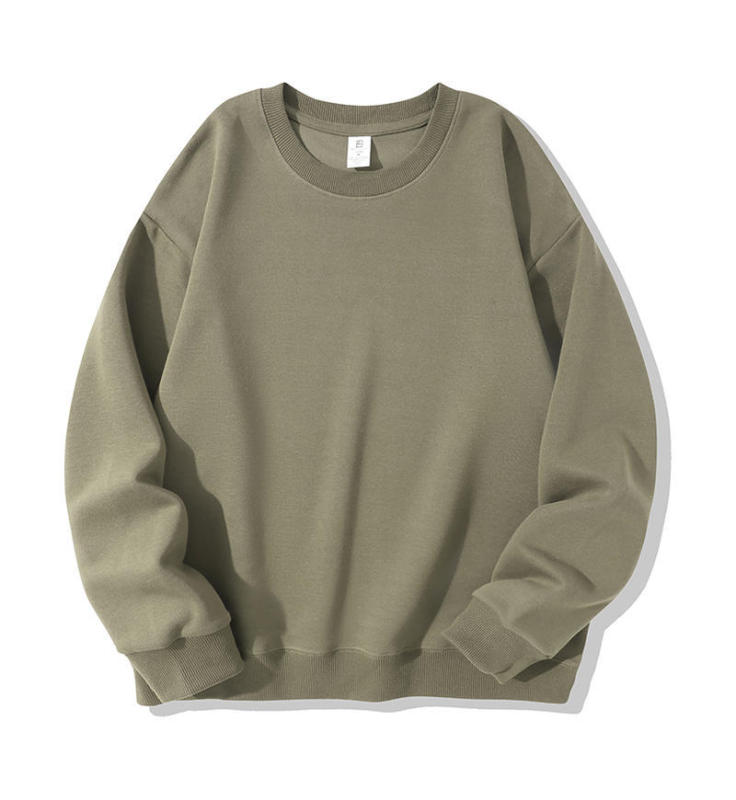春秋重磅卫衣批发定制工服印字图餐饮服饰印logo圆领外套班服刺绣|undefined