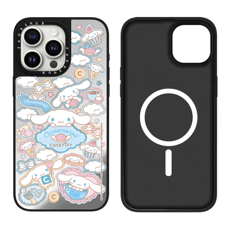 CASE サンリオ ビッグイヤードッグ シナモンドッグ 携帯電話ケース iPhone16ProMax Apple 15 携帯電話ケース 14 に適しています|undefined