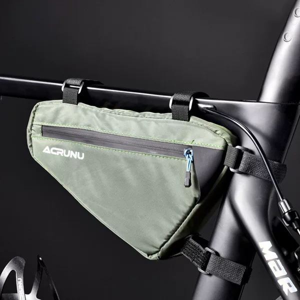 ACRUNU bicycle triangle bag mountain bike rain-proof front beam bag bicycle outdoor riding storage bag equipment