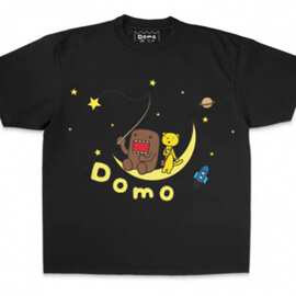 跨境产品Franken-Domo Tee宽松大版短袖上衣青少年街头休闲套头衫