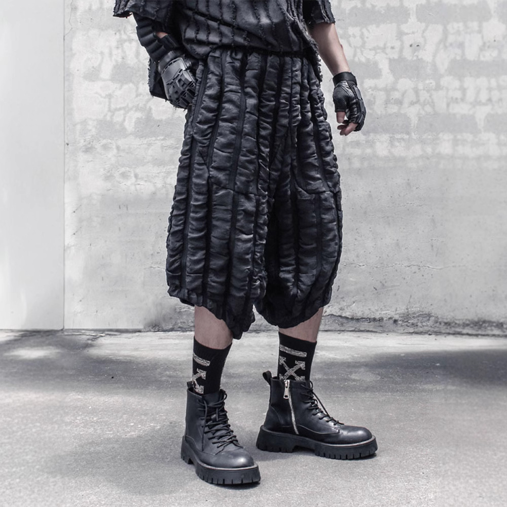 Cross-Border Men's Summer Korean Style Carrot Pants, Cropped Lantern Pants, Men's Jogger Harem Pants, Men's Casual Pants, Wholesale for Foreign Trade