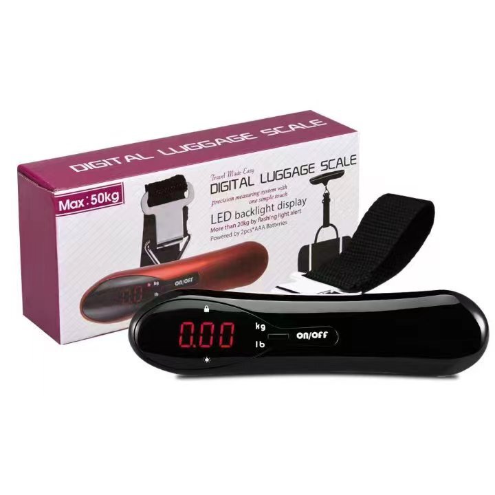 Cross-Border Portable Electronic Scale, Portable 50kg Small Electronic Scale for Grocery Shopping and Express Delivery, Weighing Food and Luggage Cross-Border Portable Electronic Scale, Portable 50kg Small Electronic Scale for Grocery Shopping and Express Delivery, Weighing Food and Luggage
