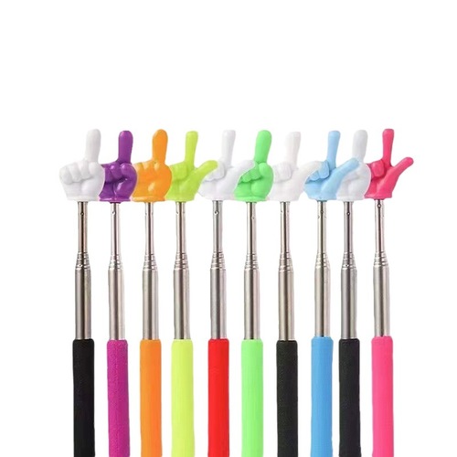 Elite Factory Direct Supply Morandi Telescopic Pointer Reading Stick Children's Reading Guide Teacher's Stick Command Stick