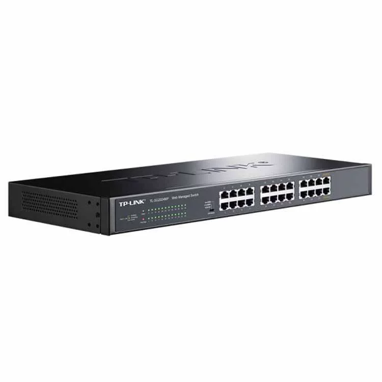 Коммутатор уровня предприятия с управлением в облаке, 24 порта Gigabit POE и питание, TP-LINK TL-SG2024MP