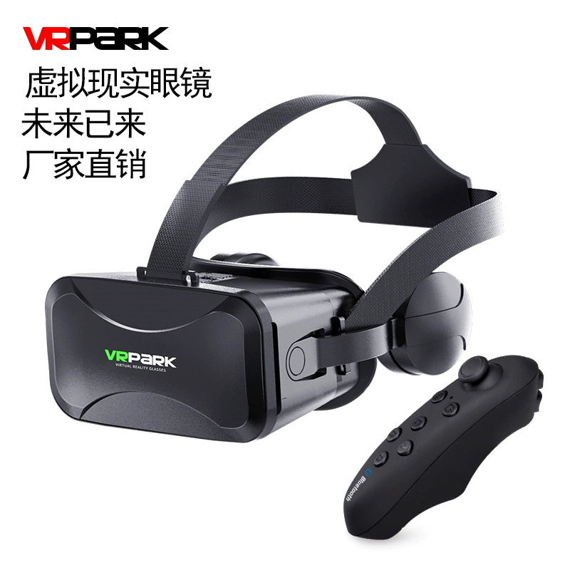 VR-гарнитура VRPARK J30, 4K панорамный дисплей, встроенные наушники, автономный дизайн