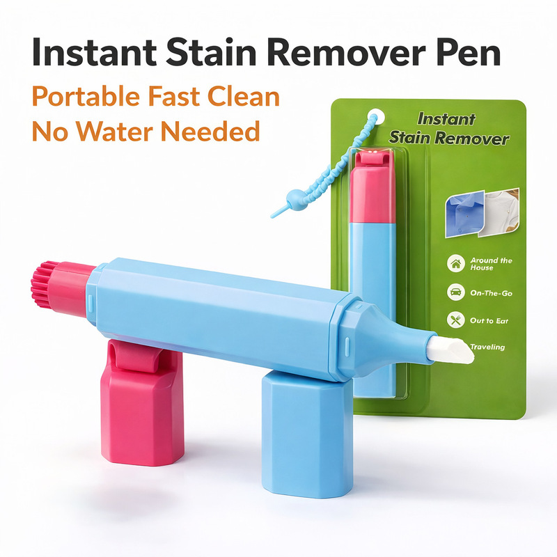 No-Wash Stain Remover Pen for White Clothes, Removes Oil Stains, Stain Remover Pen for Hot Pot, Barbecue, Blood Stains, Jam, Dry Cleaning Agent, Dual-Ended No-Wash Stain Remover Pen for White Clothes, Removes Oil Stains, Stain Remover Pen for Hot Pot, Barbecue, Blood Stains, Jam, Dry Cleaning Agent, Dual-Ended