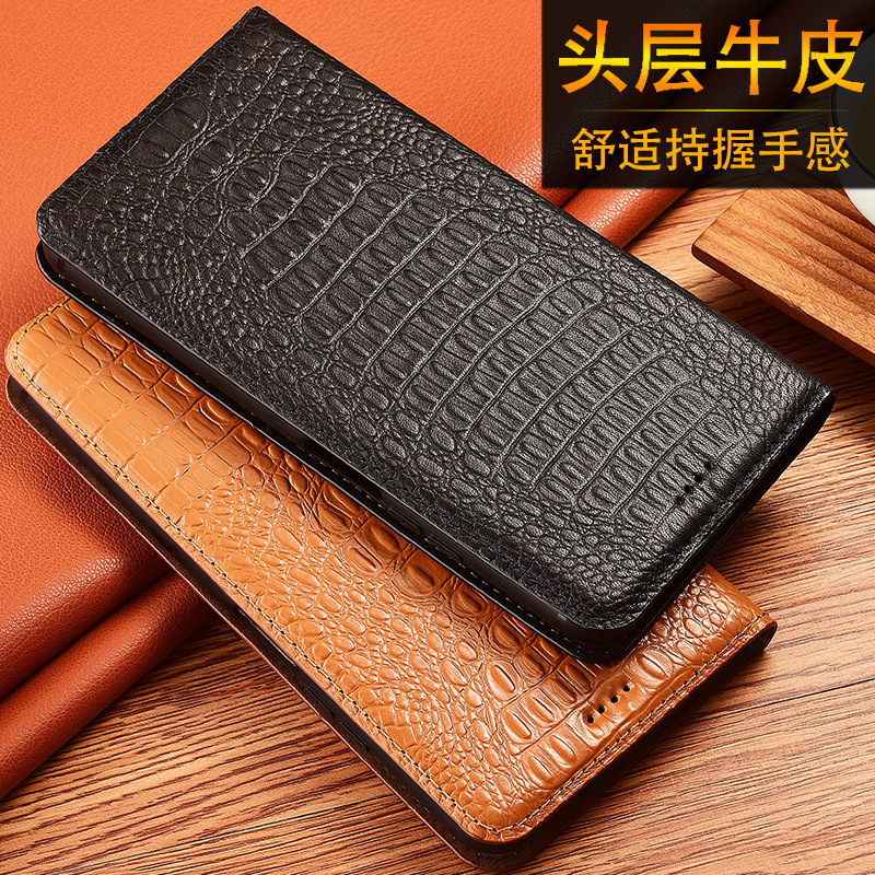 Suitable for Lg V60Thinq Mobile Phone Case V50 Genuine Leather G8 Flip G7 Anti-Fall K40S Protective Cover Q92V40 Small Back