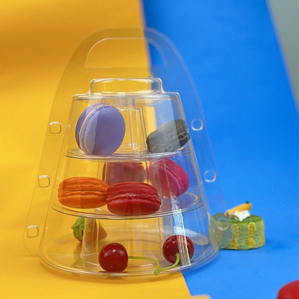 Soporte de exhibición de macaron de 4 capas soporte de pastel de boda soporte de exhibición de pastel macaron soporte de postre merienda comida fría descanso de té