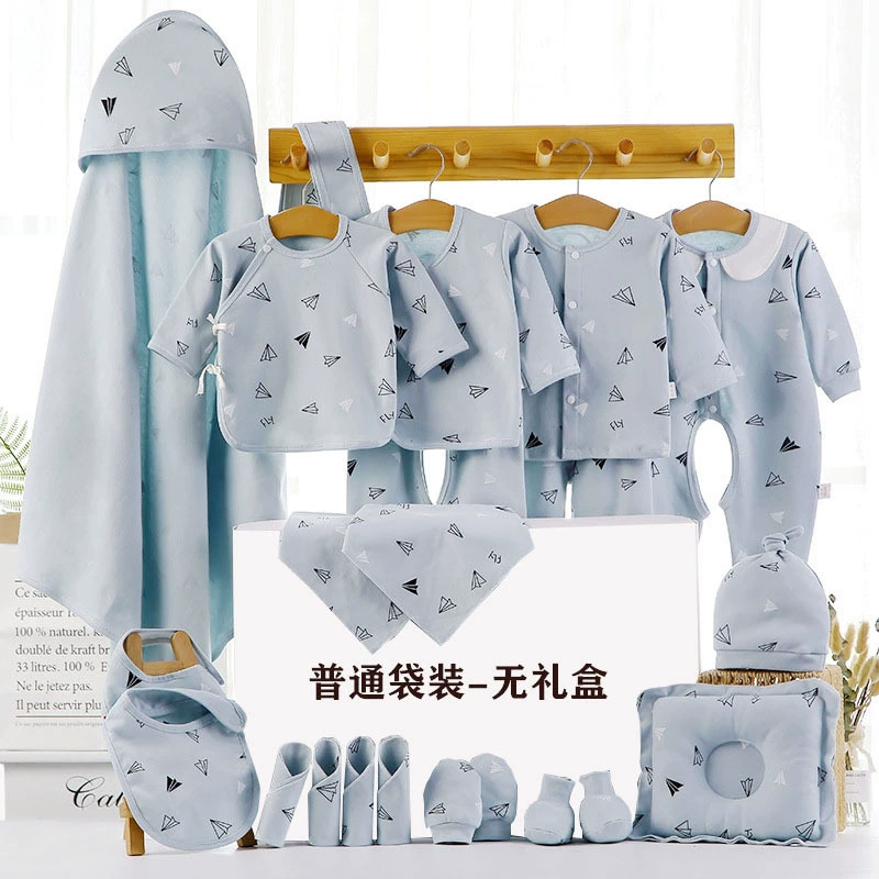 Подарочная коробка Baby Gift Box Set, 18–22 предметов одежда для новорожденных унисекс демисезонная, подарочная коробка со стеклом