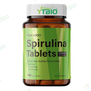 Spirulina tablets螺旋藻片外贸出口压片糖果东江康泰量大价优