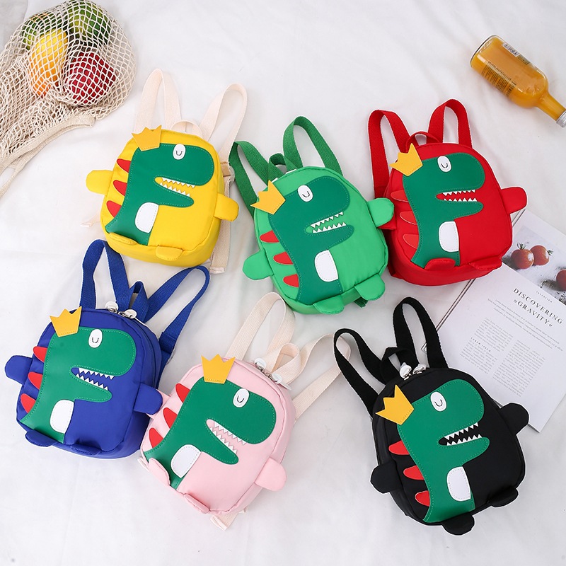 Jardín de infantes mochila para bebés dibujos animados lindos dinosaurios mochila para niños y niñas 2025 nuevo comercio exterior mochila para niños