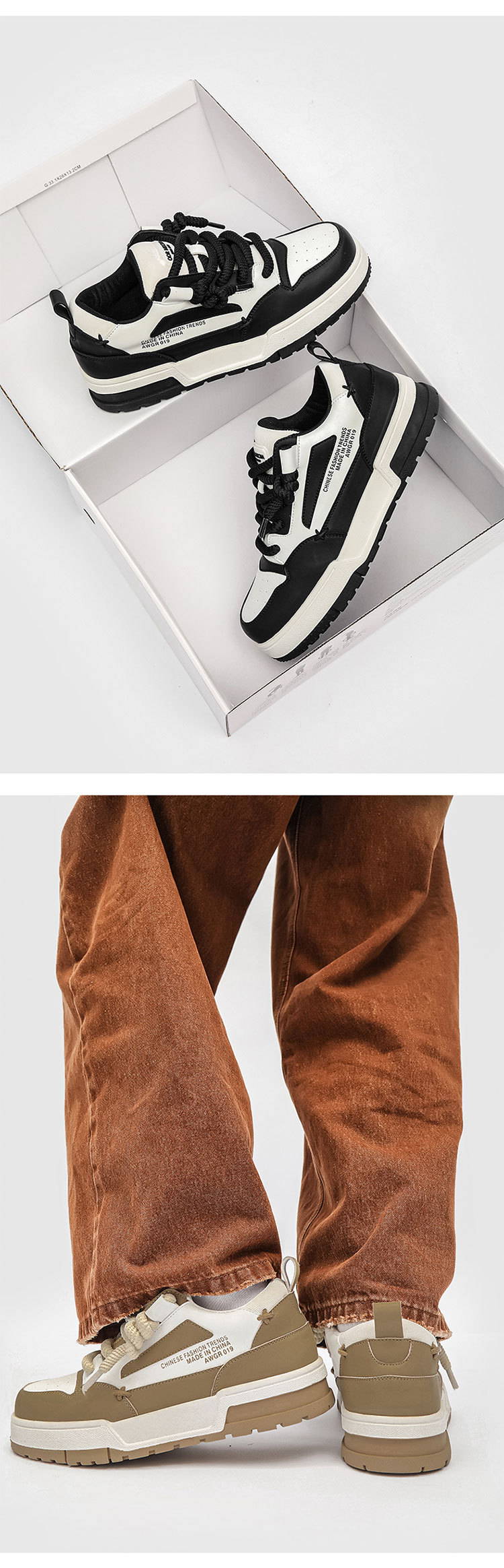 Summer breathable casual sports with thick soles and versatile height increase board niche men's shoes, Derby shoes_voghion.com