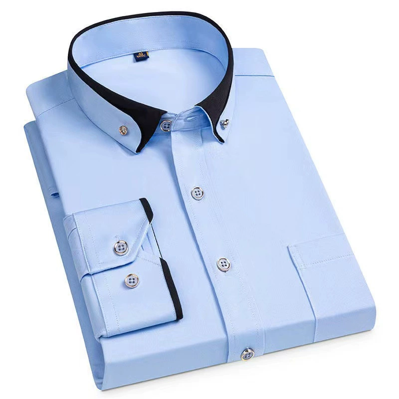 Shirt, elastic long-sleeve