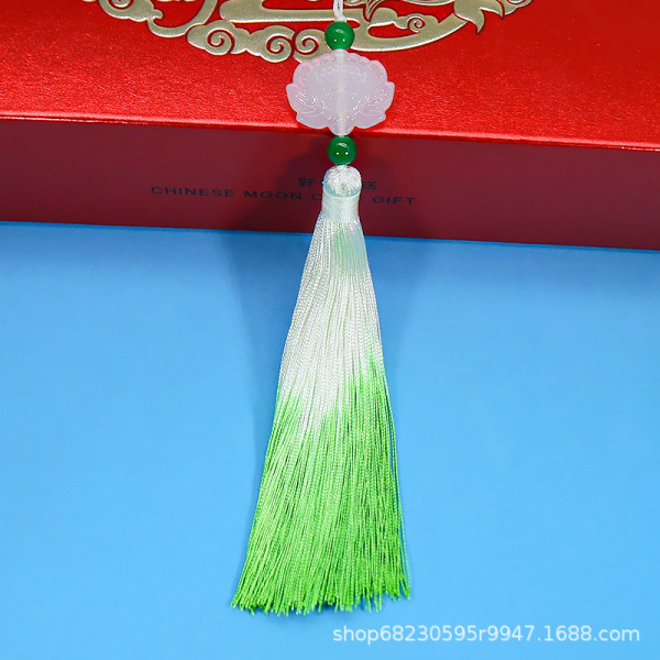 Anti -white jade lotus flowing Su Suizi national traditional hand…