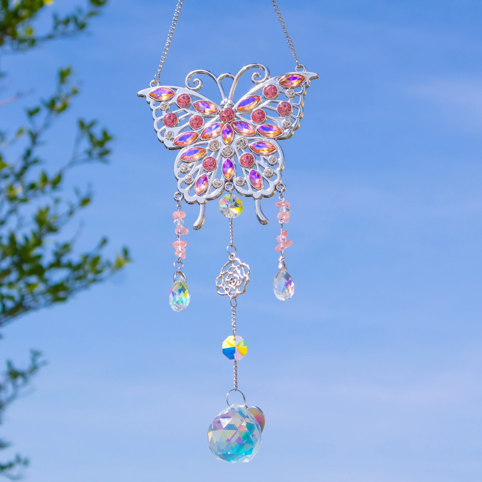 Travel Christmas pendant solar-powered for mother's day