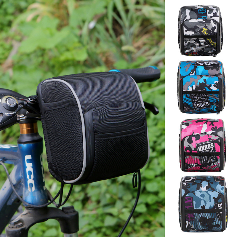 New Mountain Bike Front Frame Bag, Handlebar Bag, Top Tube Bag, Saddle Bag, Cycling Equipment, Hard Shell Bag