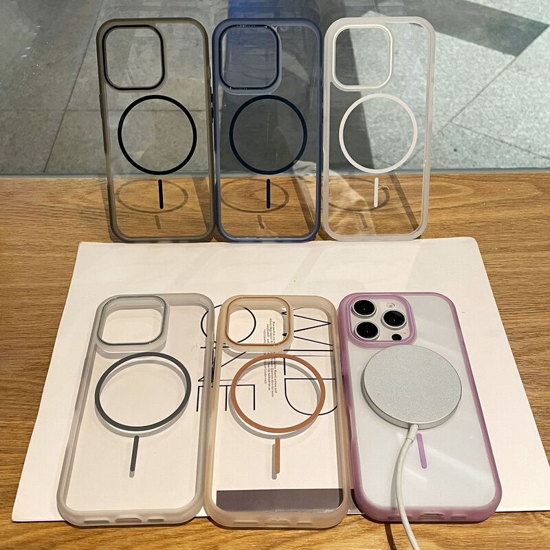 Suitable for iPhone16Promax high permeability strong magnetic suction phone case Apple 15 anti-drop wear-resistant 14 soft edge protection Suitable for iPhone16Promax high permeability strong magnetic suction phone case Apple 15 anti-drop wear-resistant 14 soft edge protection