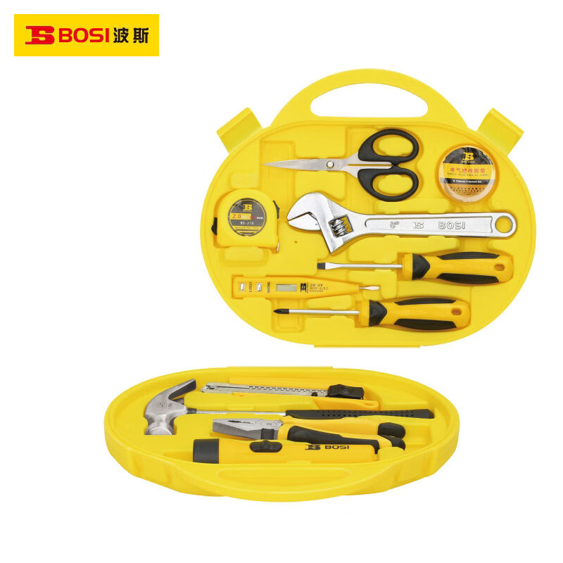 波斯工具（BOSI TOOLS）家用组套-圆盒12PC BS512012
