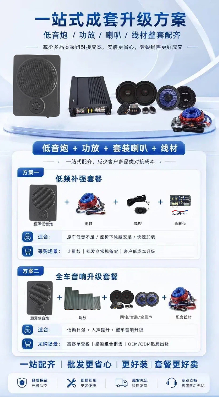 Factory Direct Sales Wholesale Car Subwoofer with Treble, Car Audio Speaker, High-Power 10inch Inch Subwoofer, Heavy Bass