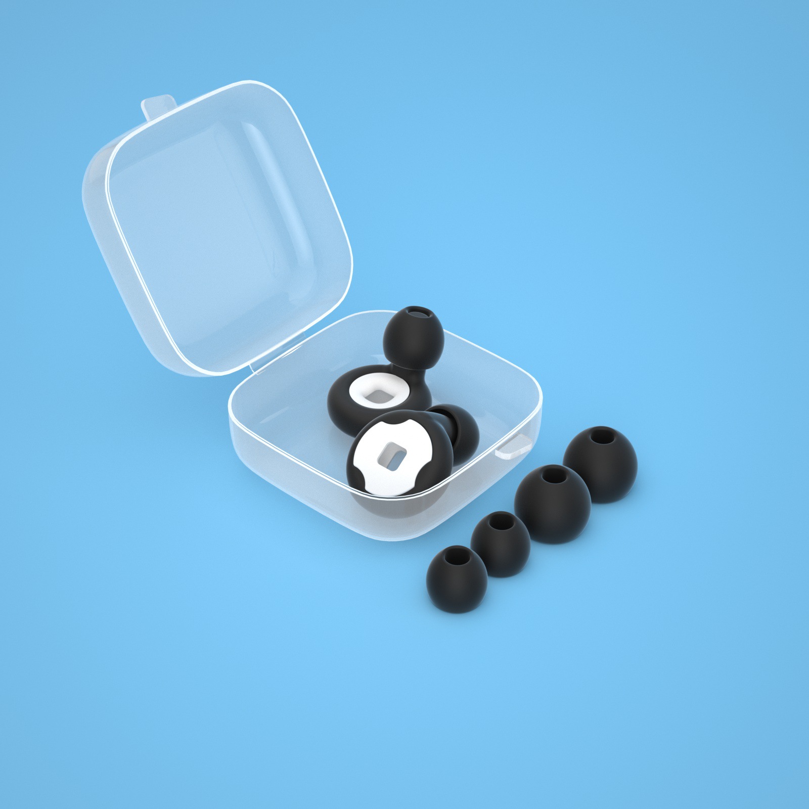 Tapones para Oídos Anti Ruido de Silicona Impermeable para Dormir y Estudiar image 20