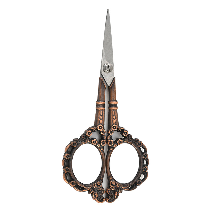 レトロ梅ハサミステンレス家庭用ハサミ窓刺繍ハサミカット