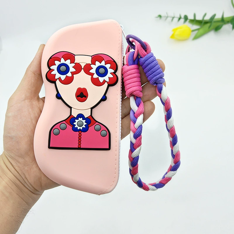 Силиконовые очки, ручные солнцезащитные очки, чехол для хранения, бокс для хранения, (торговля через границу)
