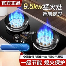 燃气灶双灶家用天然气灶台式煤气灶嵌入式液化气节能猛火灶具