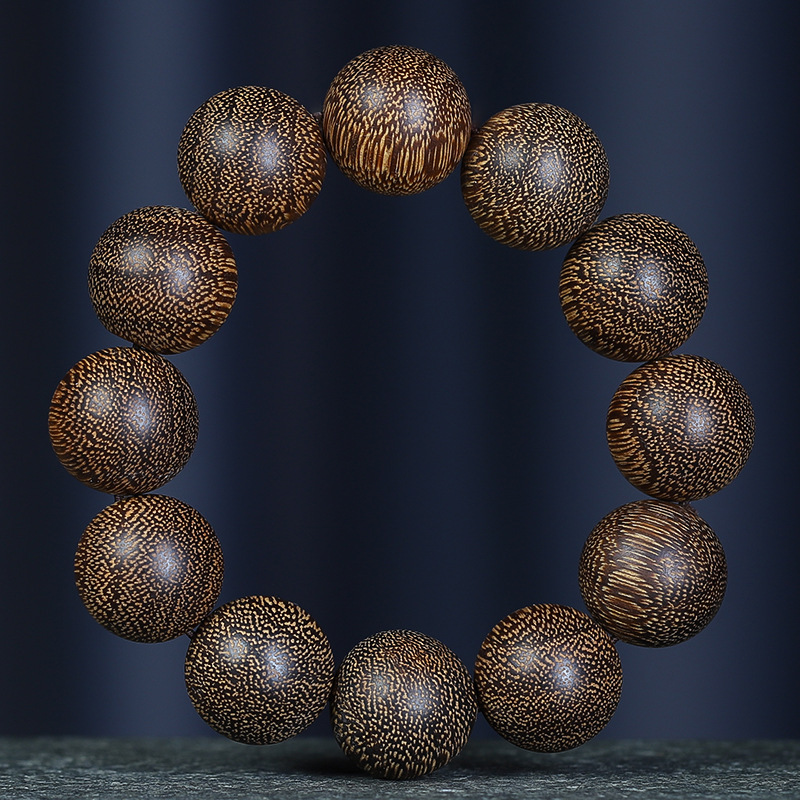 Vietnam Nha Trang White Agarwood 2.0 Bracelet, Water-Dense Old Material, Unisex Single Circle Buddhist Prayer Beads Bracelet Vietnam Nha Trang White Agarwood 2.0 Bracelet, Water-Dense Old Material, Unisex Single Circle Buddhist Prayer Beads Bracelet