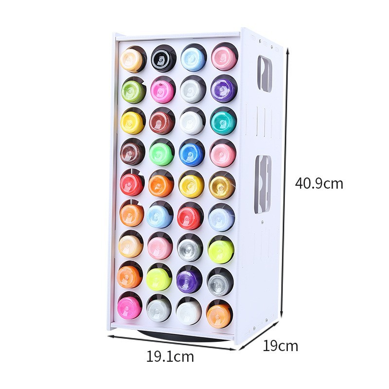 회전식 페인트 랙 36*2