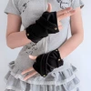 Black gloves