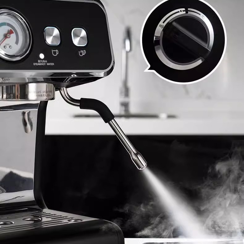 Barsetto Yum Tu02 segunda generación cafetera semiautomática italiana ahora molida frijoles en una oficina de comerciantes domésticos