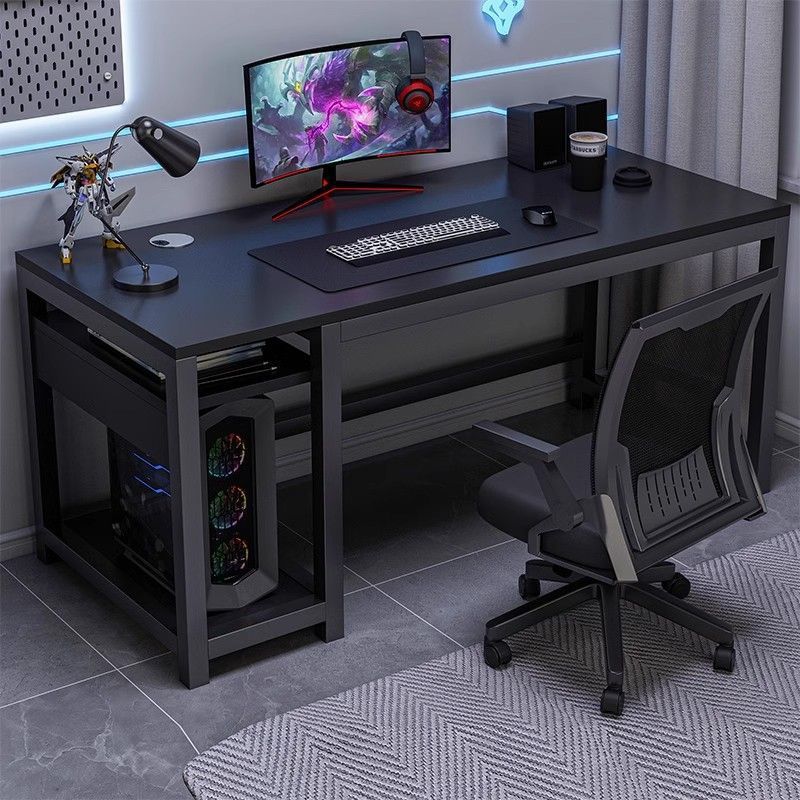 Computer Desk Bedroom Home Desk Simple Rental House E-Sports Table Student Writing Desk Office Desk Simple and Modern