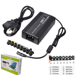 120W notebook power supply notebook universal adjustable power adapter 100W multi-function with USB 15~24V