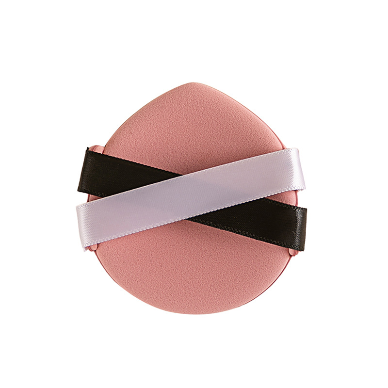 Polvo de cojín de aire de doble cinta en forma de gota de agua, polvo de cojín de aire de doble cinta, polvo de cojín de aire de doble uso seco y húmedo.