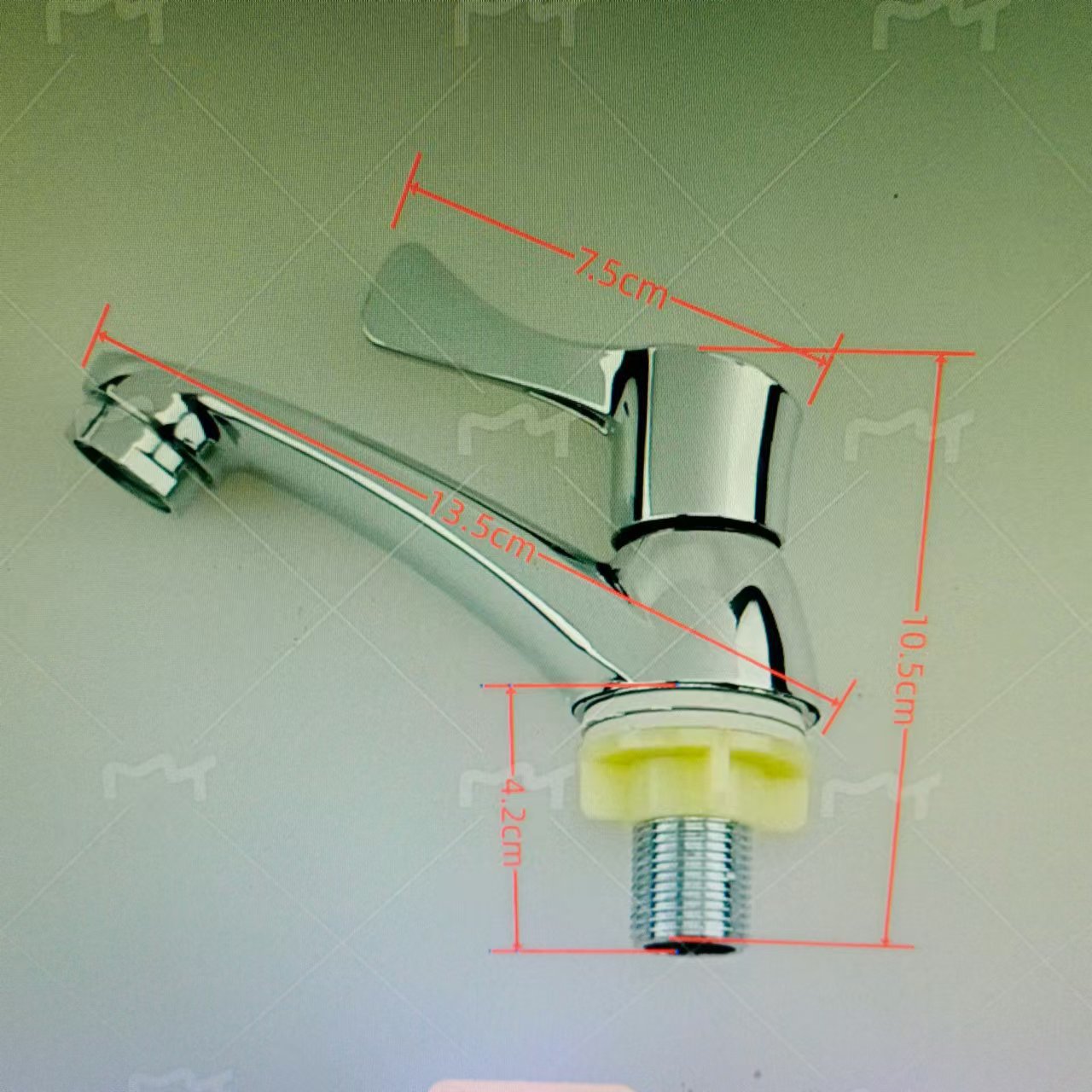 Zinc alloy single-cooling faucet, bathroom washbasin quick-opening countertop small faucet, household universal faucet manufacturer wholesale Item Picture