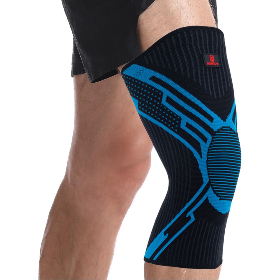 Deportes de verano rótula saltar cuerda alargada nylon delgada correr baloncesto hombres y mujeres profesional antideslizante rodilla manga protectora