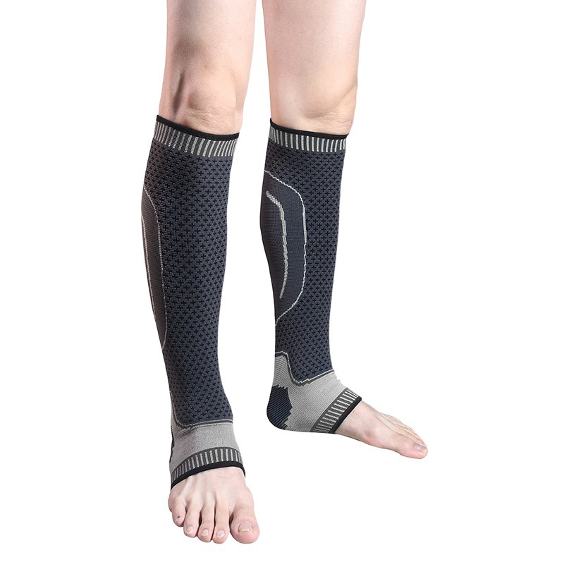 Sports Ankle Protection Knitted Lengthened Leg Protection Breathable Pressure Leg Protection Basketball Football Mountaineering Pressure Shrinkable Leg Protection
