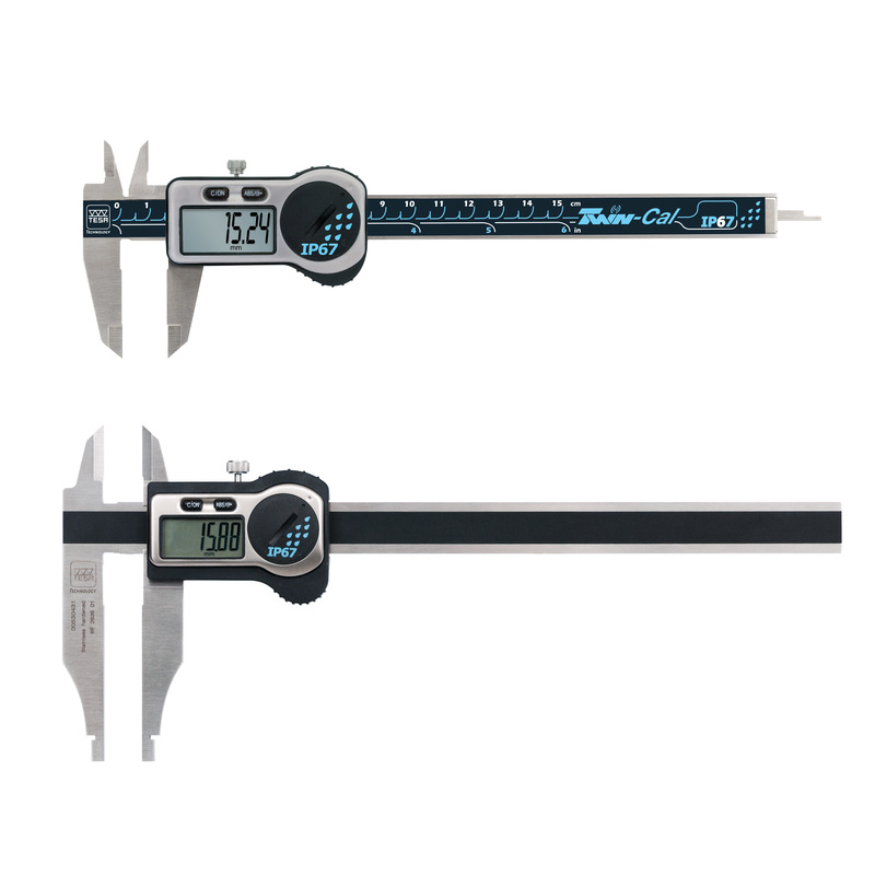 瑞士TESA数显卡尺0-150/0.01mm电子数显卡尺00530094可选无线蓝牙