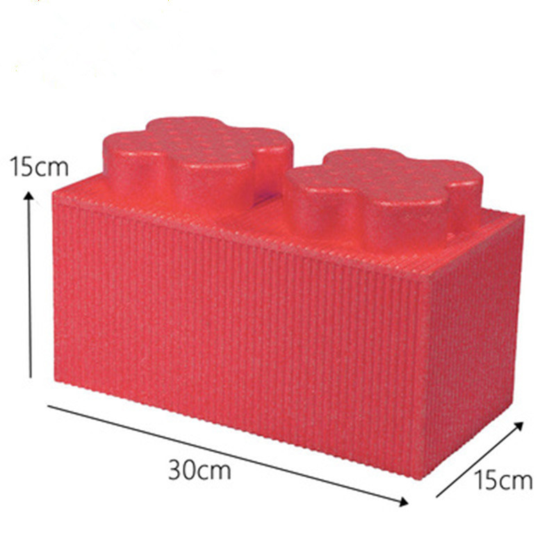 Large size building block EPP building block Park oversized Castle indoor brick wall fence children's playground