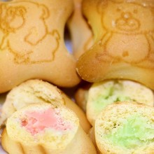 EGO金小熊灌心饼干约80包巧克力草莓奶油夹心网红休闲零食品小吃