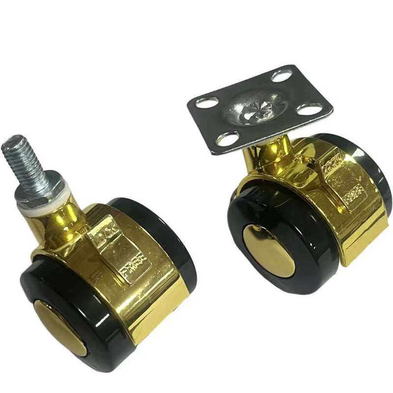 Factory Direct Caster Furniture Caster Zinc Alloy Wheel Electrical Sofa Wheel Office Chair Universal Wheel