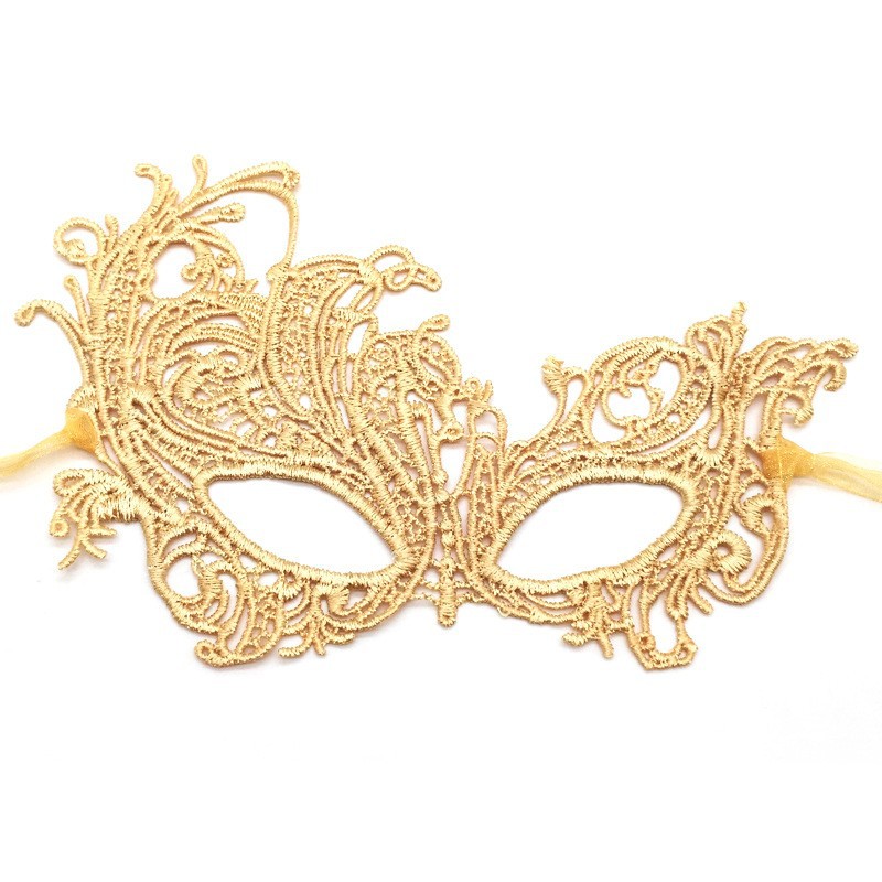 Máscaras sexuales de encaje transfronterizas máscaras de fiesta media cara máscaras de oro y plata máscaras de baile de maquillaje Amazon al por mayor