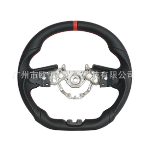 Cross-Border Hot-Selling Products Suitable for Nissan-Gtr-17-21 Models, Full Leather Car Steering Wheel Modification and Upgrade Parts