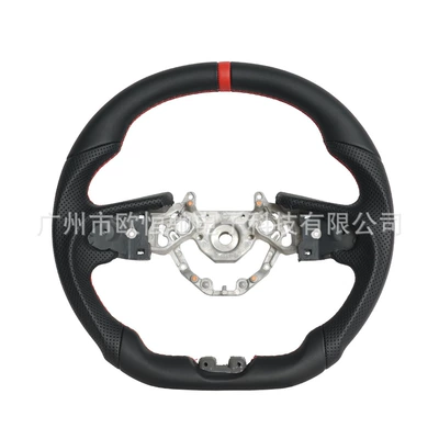 Cross-Border Hot-Selling Products Suitable for Nissan-Gtr-17-21 Models, Full Leather Car Steering Wheel Modification and Upgrade Parts