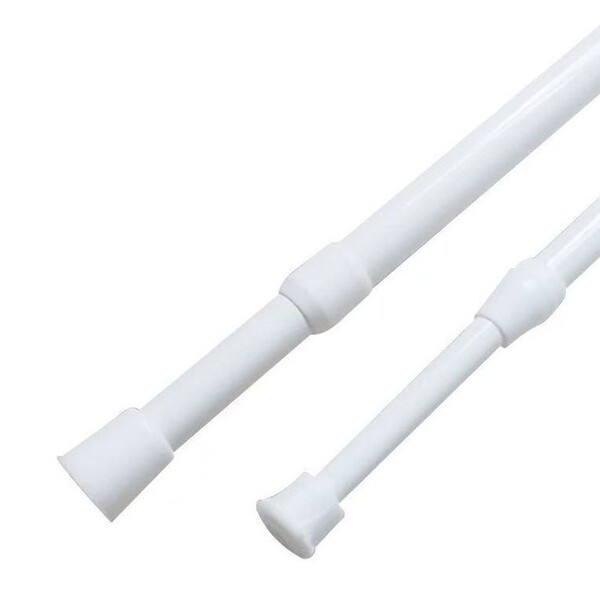 No punching shower curtain telescopic rod door curtain rod curtain…