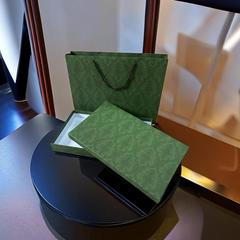 新款古綠色天地蓋套裝禮盒輕奢禮物盒生日送人圍巾絲巾包裝盒