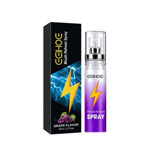 EELHOE Fresh Oral Spray Cleans Bad Breath Oral Odor Fresh Breath Deodorizing Portable Spray