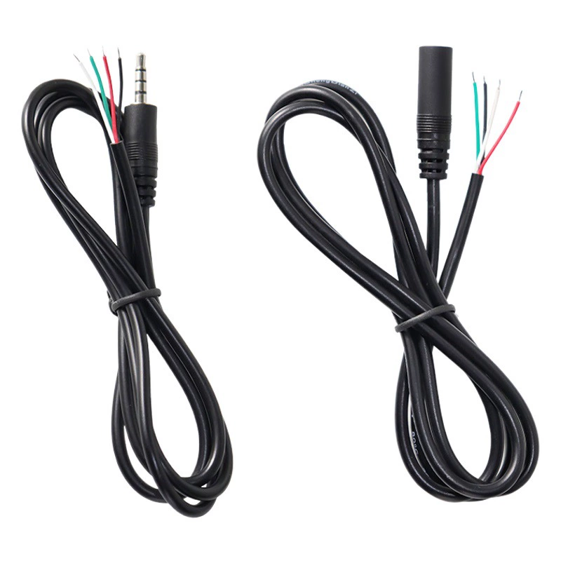Оптовая продажа от производителя 3,5 мм аудио моно мужской и женский кабель для наушников медицинский кабель aux соединительный кабель удлинительное соединение