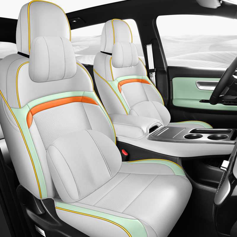 Modelə uyğun (Original) oturacaq örtükləri — Universal four-season seat cover - free-gray-memory-foam-edition-note-car-model-year-rear-row-half-cover